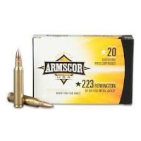 Armscor Brass Cases FMJ Ammo