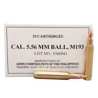 Bulk Armscor M193 Free Shipping With Buyers Club FMJ Ammo