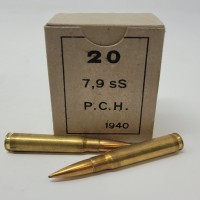 Greek Surplus Lead Core FMJ Ammo