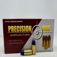 Precision One Luger Reman Blue Free Shipping With Buyers Club RN Ammo