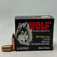 Bulk Wolf Performance Luger Of Free Shipping With Buyers Club FMJ Ammo