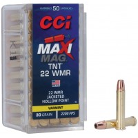 CCI Maxi-Mag JHP TNT Ammo