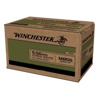 Bulk Winchester M855 Bulk WM8551000 FMJ Ammo