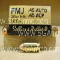 Bulk Sellier Bellot Brass FMJ Ammo