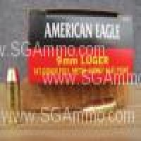 Bulk Luger Federal American Eagle Subsonic Flat-nose FMJ Ammo