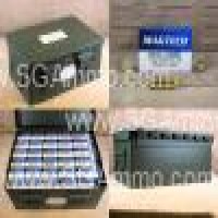 Bulk Metal Crate Canister Luger Magtech FMJ Ammo