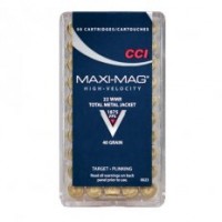 CCI Maxi-Mag Winchester WMR TMJ Ammo