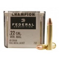 Federal Champion Target Winchester WMR FMJ Ammo