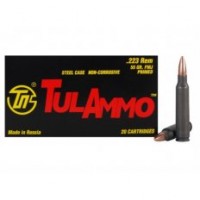 Tula Bi-Metal Steel Berdan Primed FMJ Ammo