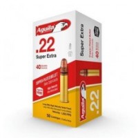 Aguila SuperExtra High-Velocity Plated Lead RN Ammo
