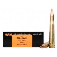 HSM Trophy Gold Berger Hunting VLD Boat Tail HP Ammo