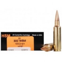 HSM Trophy Gold Winchester Short Berger Hunting VLD Boat Tail HP Ammo