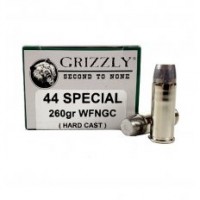 Grizzly Bear Load Hardcast Wide Flat Nose Gas Check Ammo