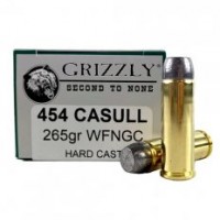 Grizzly Hardcast Wide Flat Nose Gas Check Ammo