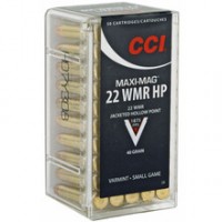 CCI Varmint MaxiMag WMR JHP Ammo