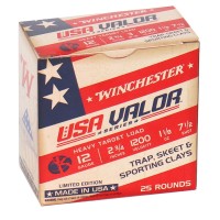 Winchester USA Valor Free Shipping Brass MPN 1-1/8oz Ammo