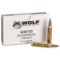 Bulk Wolf Gold M193 Of Free Shipping Brass MPN WM193 FMJ Ammo