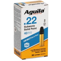 Bulk Aguila Subsonic Solid Point Lead Of Free Shipping Brass MPN RN Ammo