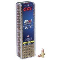 Bulk CCI Mini-Mag Plated Lead Of FREE SHIPPING Brass MPN HP Ammo