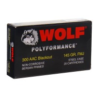Wolf Polyformance Steel MPN FMJ Ammo