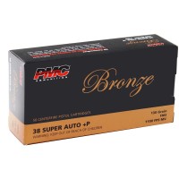 PMC Bronze Brass MPN FMJ +P Ammo