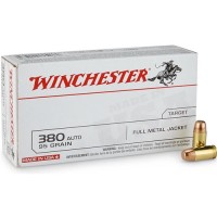 Winchester USA Brass MPN FMJ Ammo