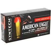 Federal Syntech S& W Total Synthetic Jacket Brass MPN Ammo