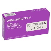 Winchester S& W DHS Purple Tinted Brass MPN FMJ Ammo