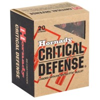 Hornady Critical Defense Flex Tip Expanding Brass MPN Ammo