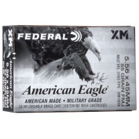 Federal American Eagle XM193 Brass MPN XM193X FMJ Ammo