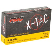 PMC X-Tac Brass MPN FMJ Ammo