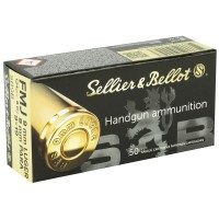 Sellier & Bellot Luger Brass FMJ Ammo