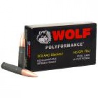 Wolf Polyformance Brick FMJ Ammo