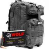 Bulk Wolf Polyformance In The Armory Black Back FMJ Ammo