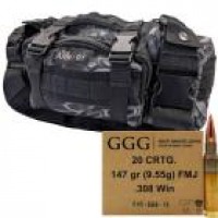 GGG + Black Python Range Bag FMJ Ammo
