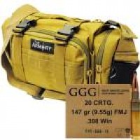 GGG + Tan Range Bag FMJ Ammo