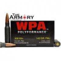 Bulk Wolf WPA Polyformance In Can FMJ Ammo