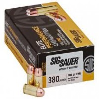 Elite Ball Sig Sauer Performance FMJ Ammo