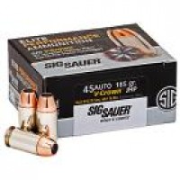 ACP Sig Sauer V-Crown Elite Performance JHP Ammo