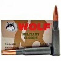 Bulk Wolf Military Classic FMJ Ammo