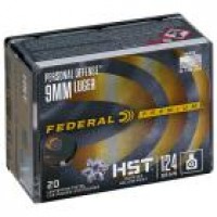 Luger HST Federal Personal Defense JHP Ammo