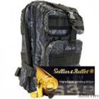 Bulk Luger Sellier & Bellot In The Armory Black Python Back FMJ Ammo