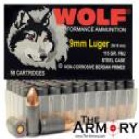 Bulk Luger Wolf Performance Brick FMJ