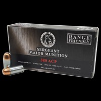 Sergeant Major Zinc Plated Steel Free Shipping On Orders Over $200 FMJ Ammo