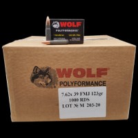 Bulk Wolf Polyformance Steel Free Shipping FMJ Ammo