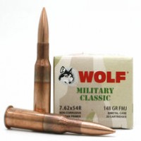 Wolf Military Classic Non-Corrosive FMJ Ammo