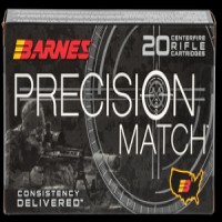 Barnes Precision Match Open Tip Boat Tail Ammo