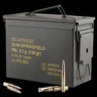Bulk PPU Standard Springfield Total Sold Includes Metal Can FMJ Ammo