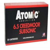 Atomic Subsonic JHP Ammo