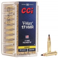 CCI Varmint V-Max Polymer Tip Ammo
